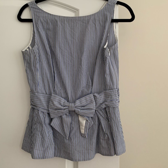 kate spade peplum top